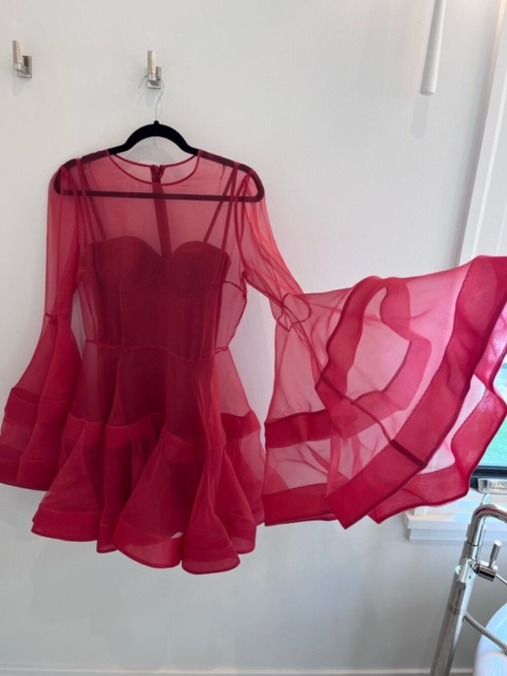 Zimmermann Rebellian Lantern Mini Dress - Picture 9 of 15